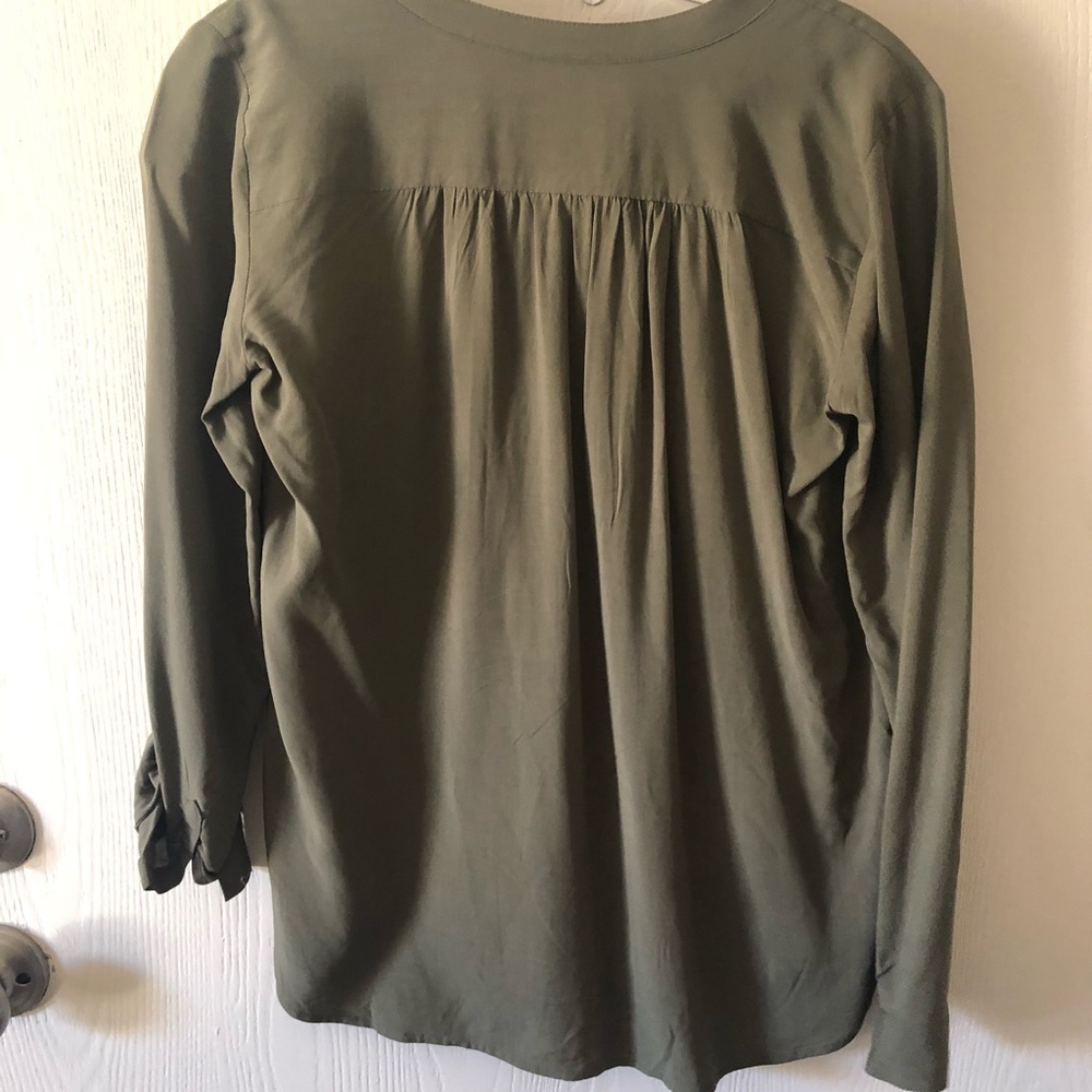 Olive Green Tunic - Picture 2 of 4